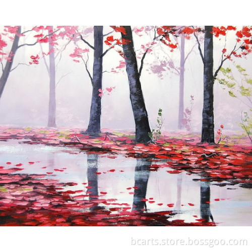 BC16-0134 Handmade Beautiful Scenery Oil Painting on Canvas
Quality Choice